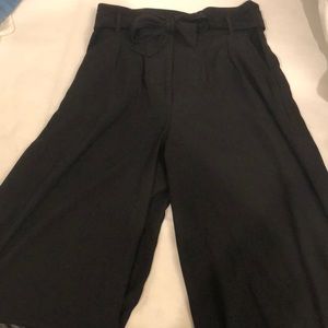 Black flowy pants